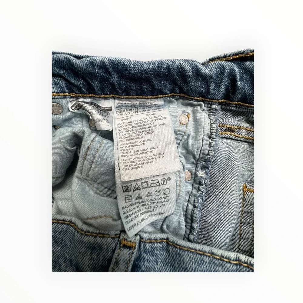 Levi's Jeans Mens 32x32 Light‎ Wash 55550408 Straight Leg Relaxed Denim Vintage